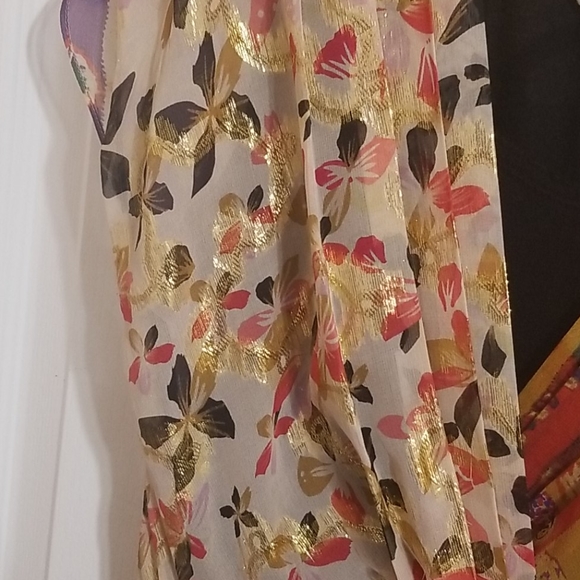 Diane von Furstenberg Silk Multi Pattern Dress 4 - Picture 5 of 16